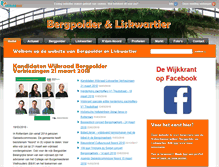 Tablet Screenshot of bergpolder-liskwartier.nl